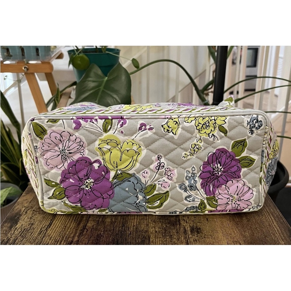 Vera Bradley Laura Cinch Tote in Watercolor Floral - Picture 7 of 14